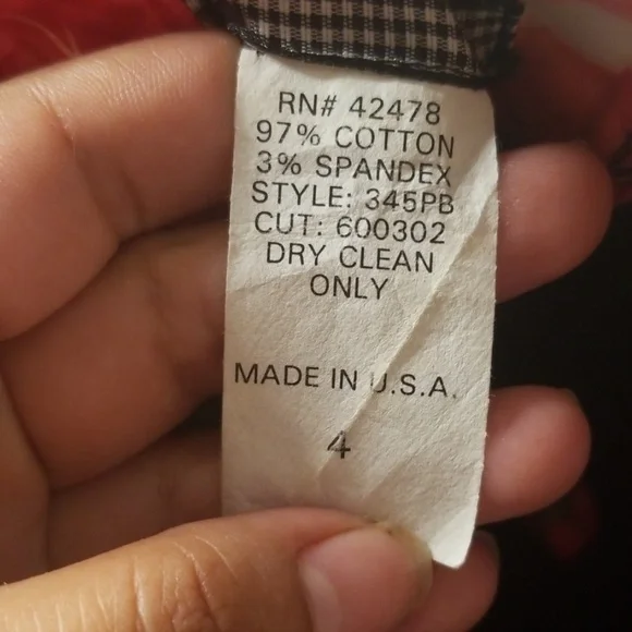 Notice Floral Corset Top Size 4 - Picture 5 of 5